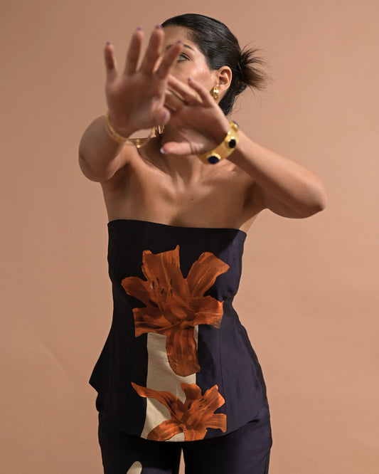 Rayna Printed Tube Top