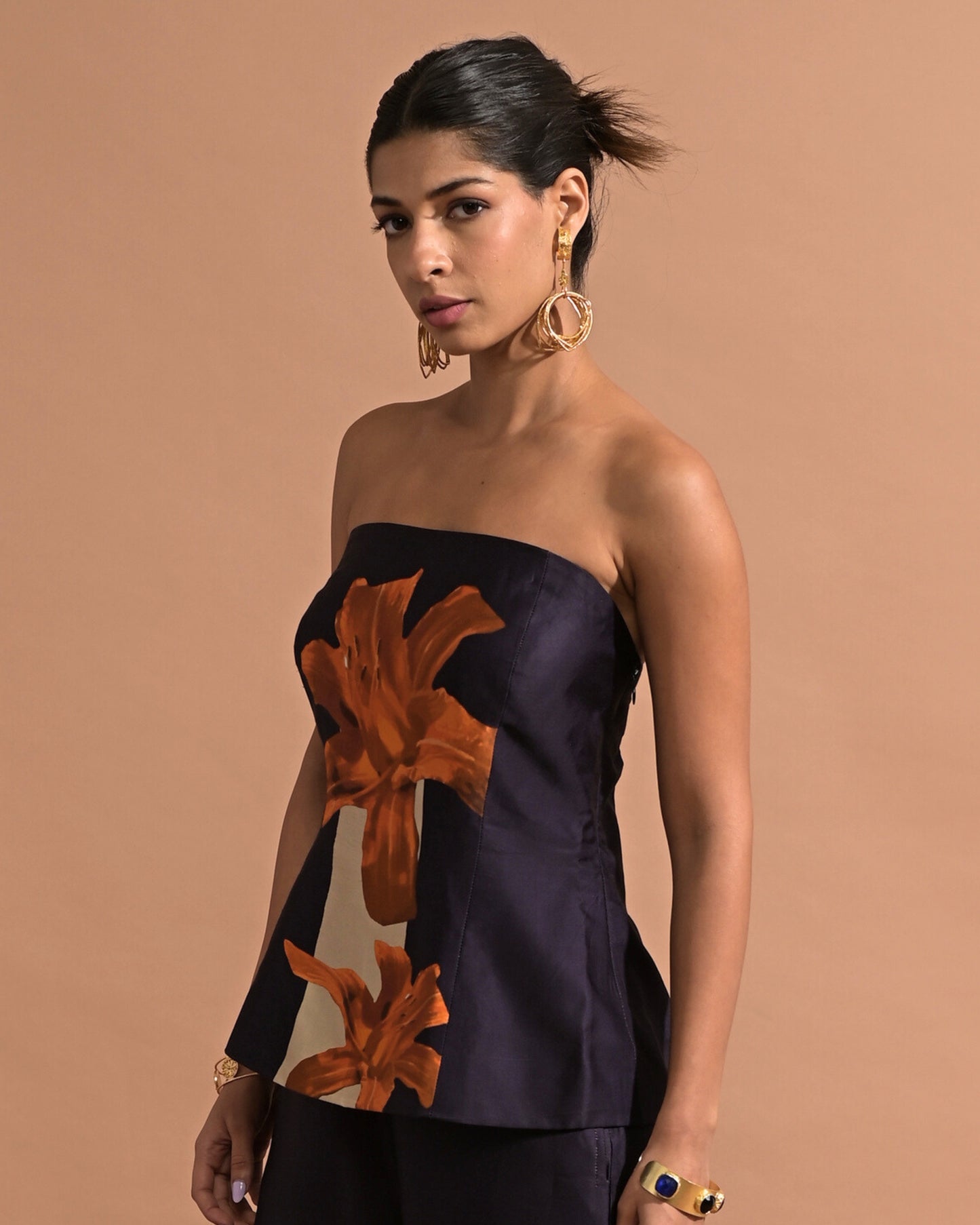 Rayna Printed Tube Top
