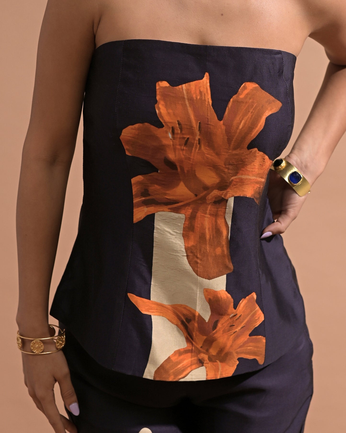 Rayna Printed Tube Top