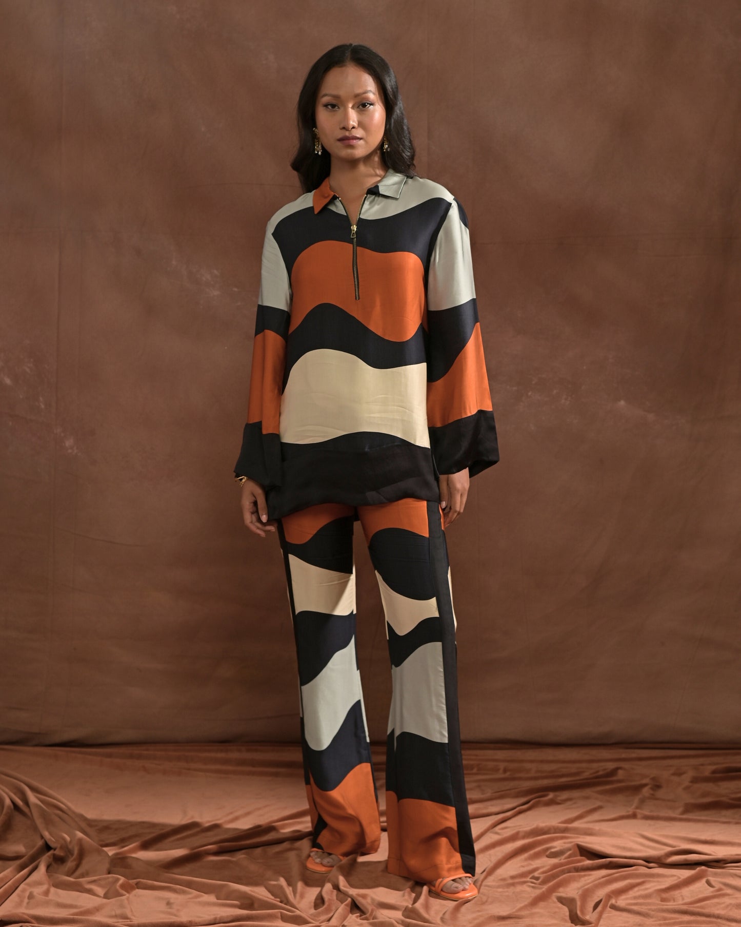 River Orange Pants