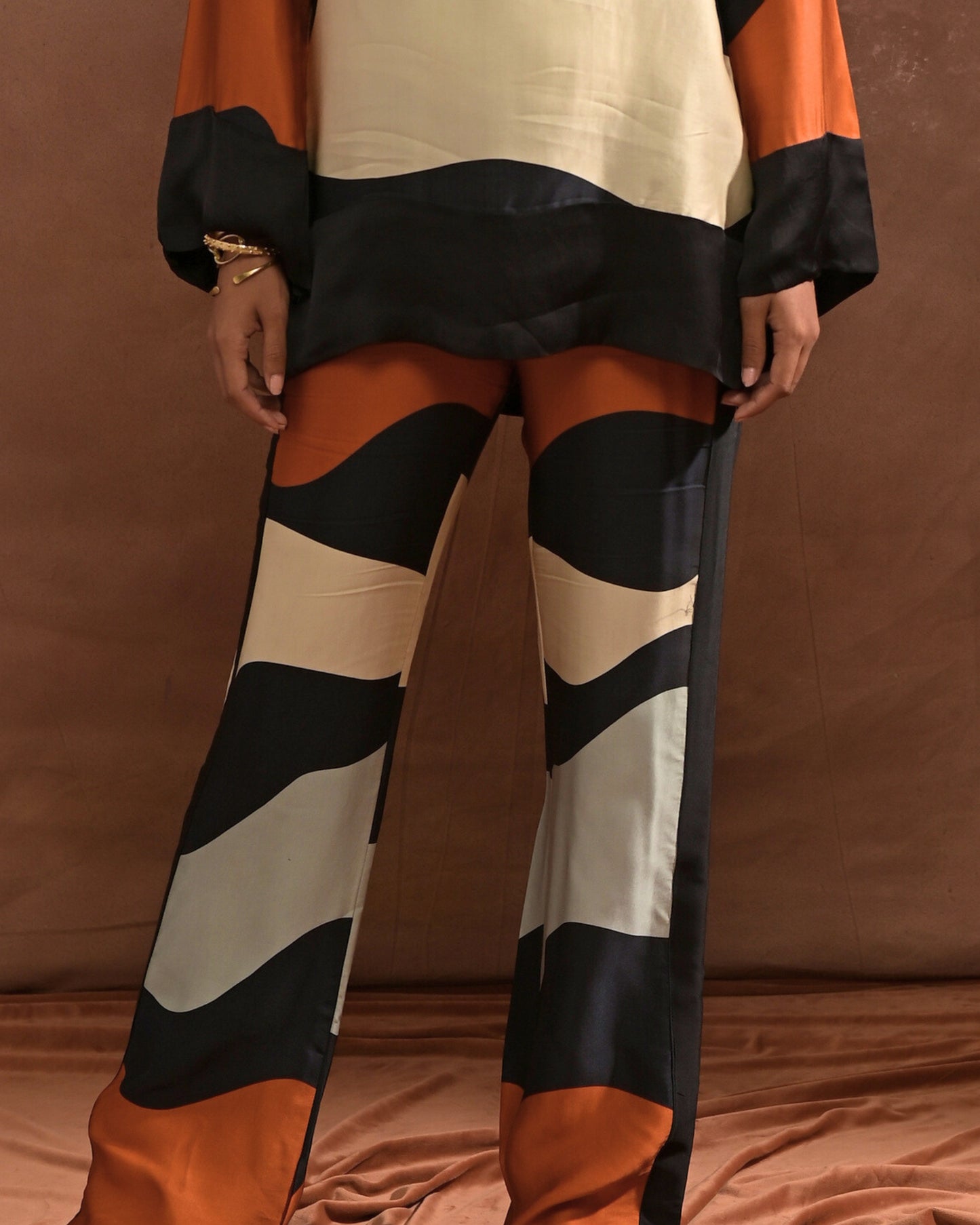 River Orange Pants