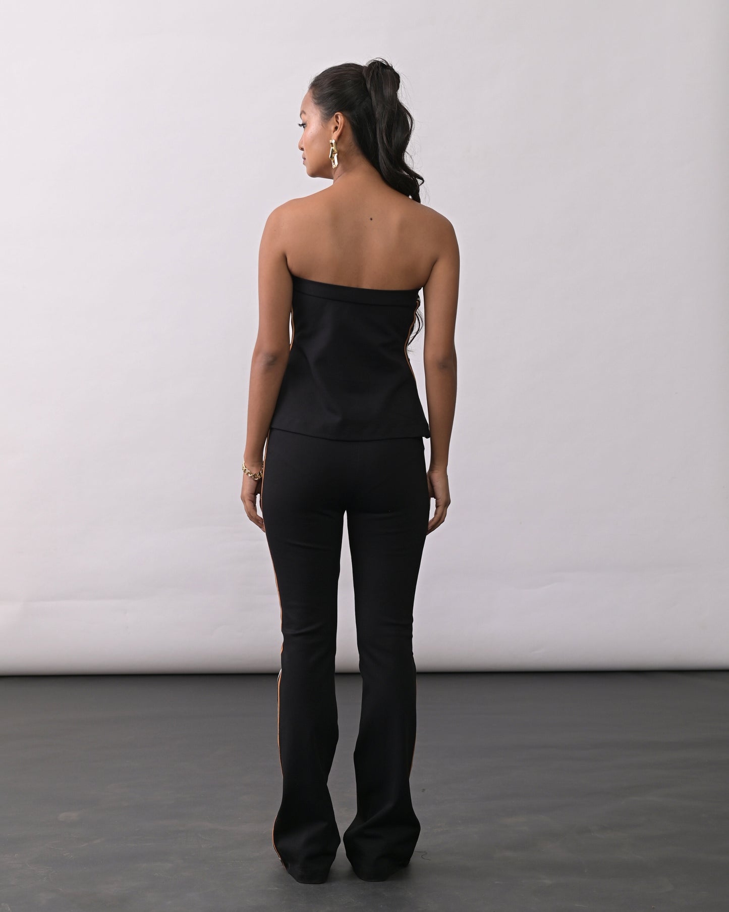 Frankie Black Track Pants