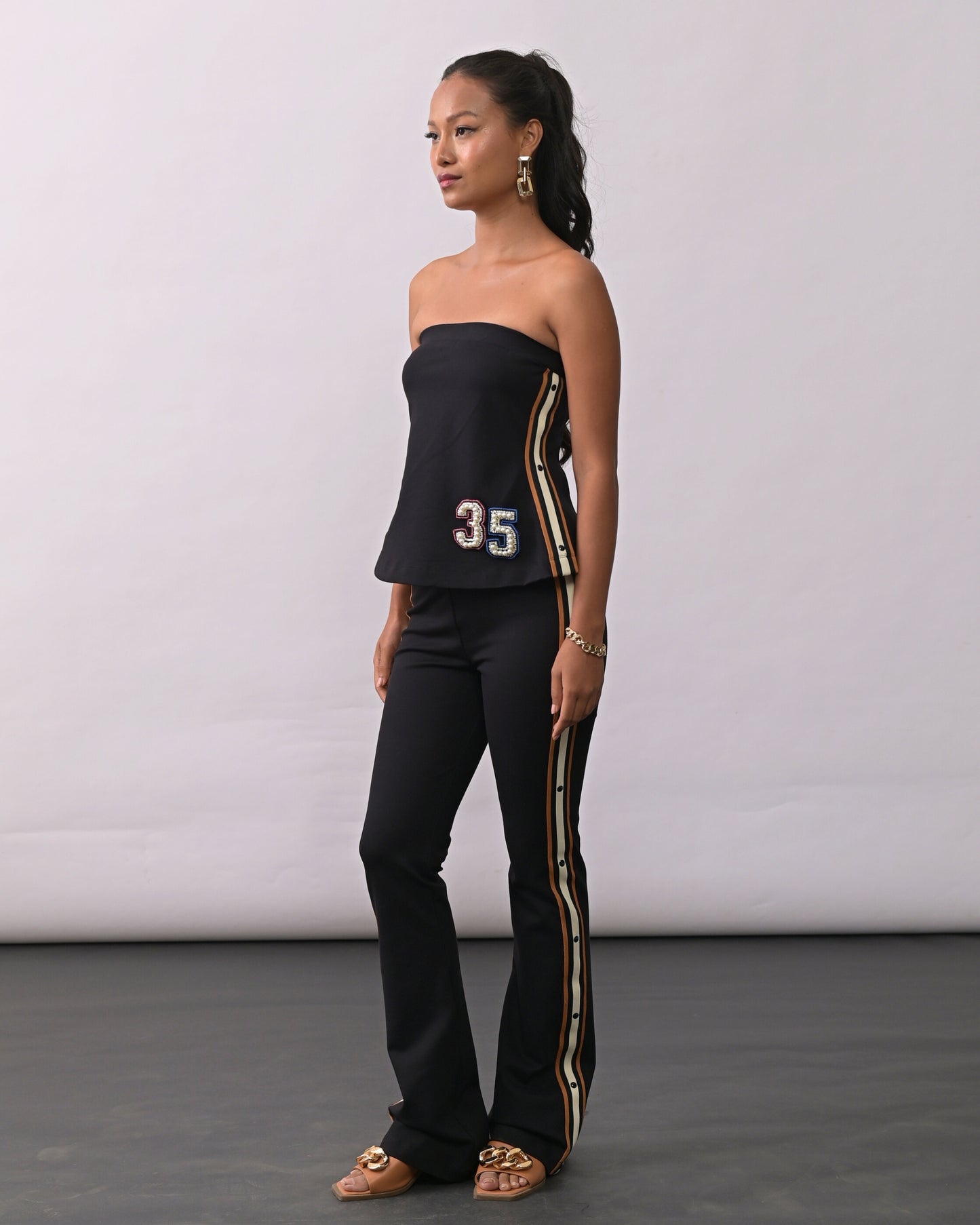 Frankie Black Co-ord Set