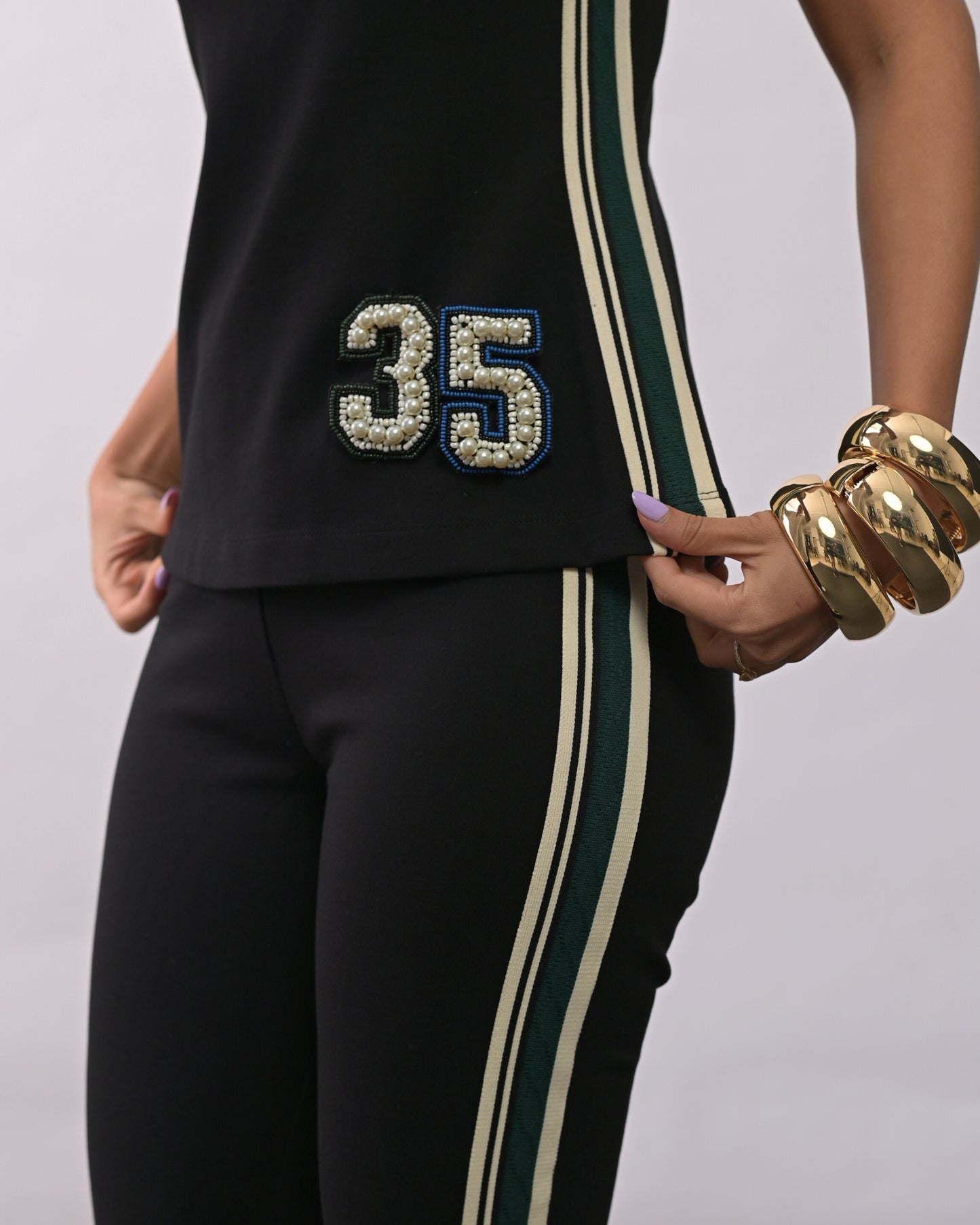 Frankie Green Track Pants