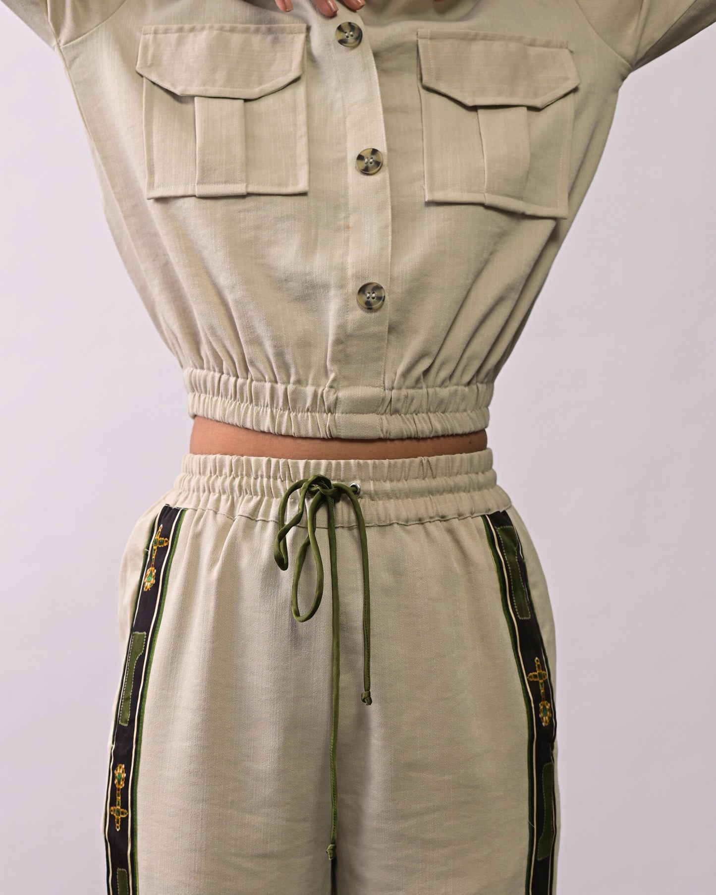 Mila White Co-ord Set