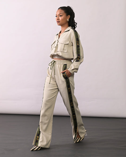 Mila White Co-ord Set