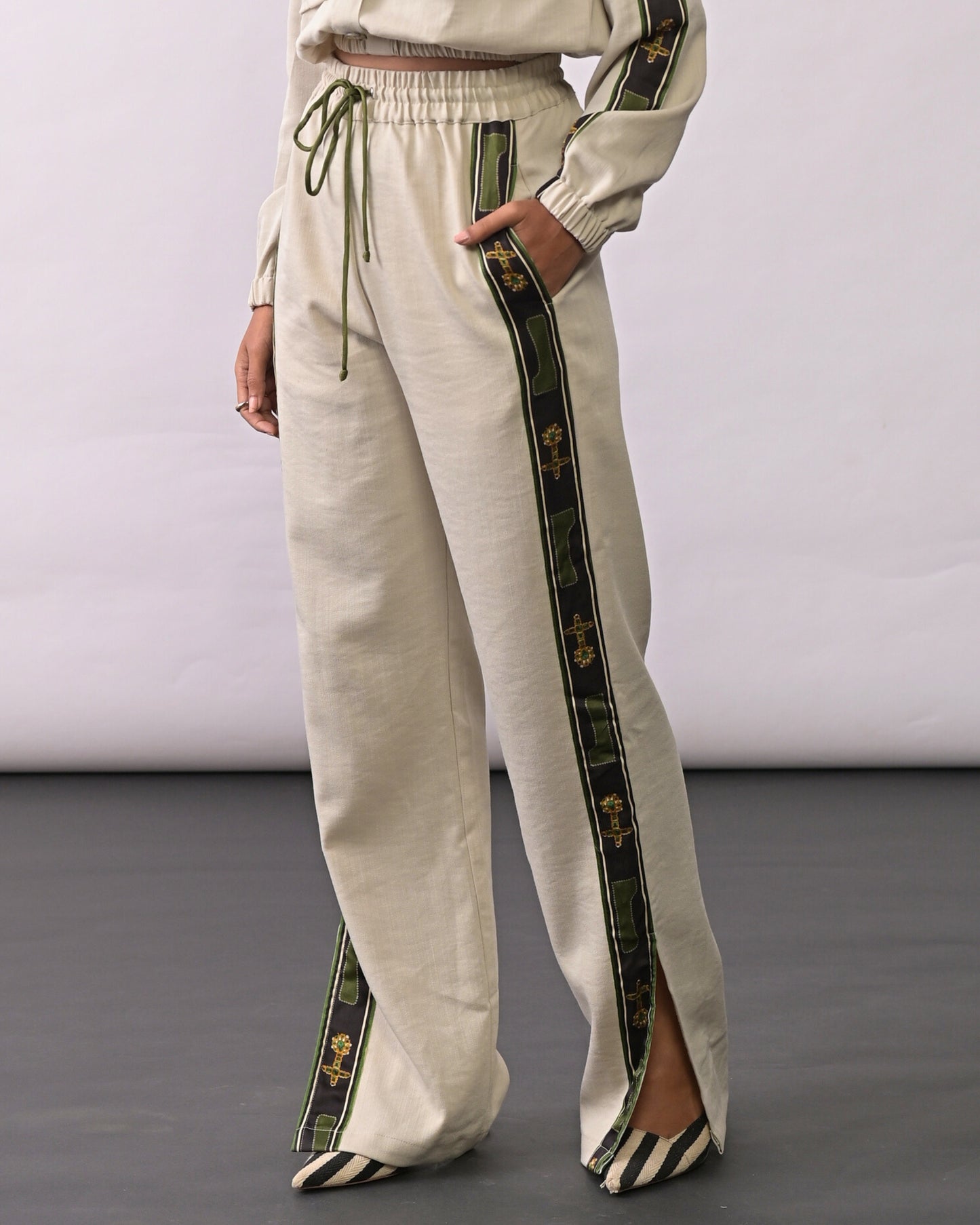 Mila White Co-ord Set
