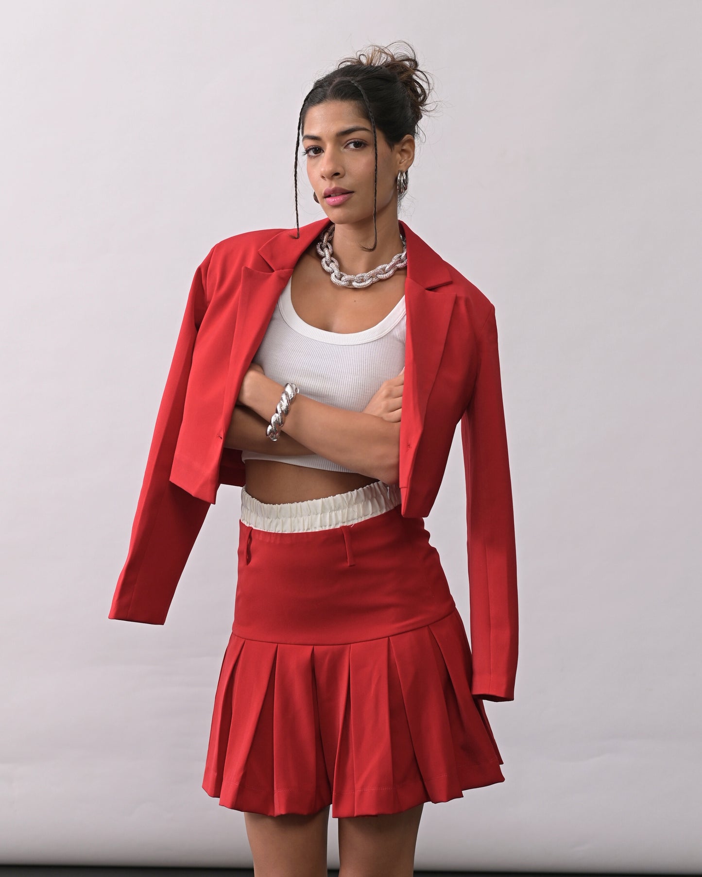 Arena Red Skirt