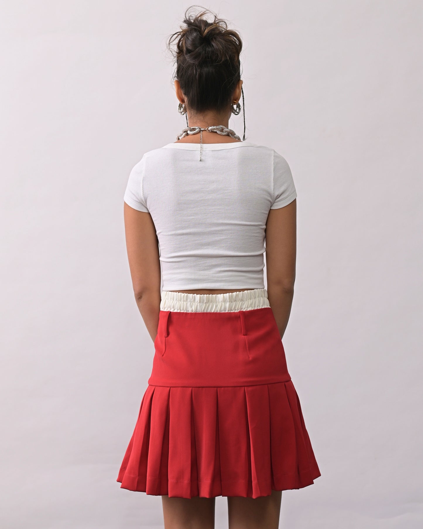 Arena Red Skirt