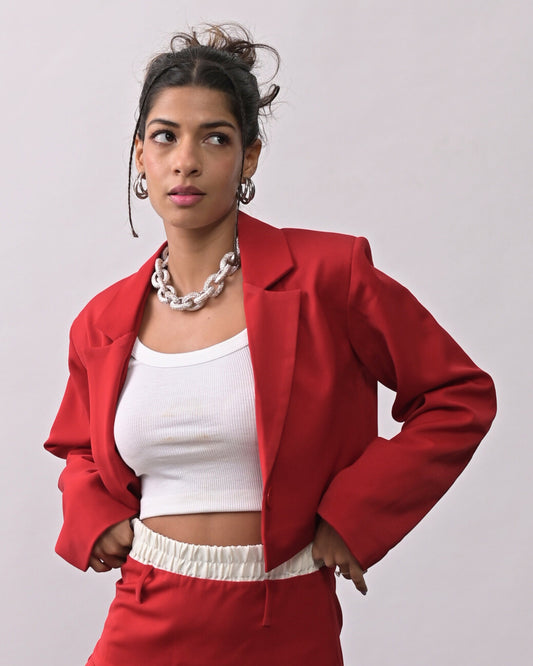 Arena Red Blazer