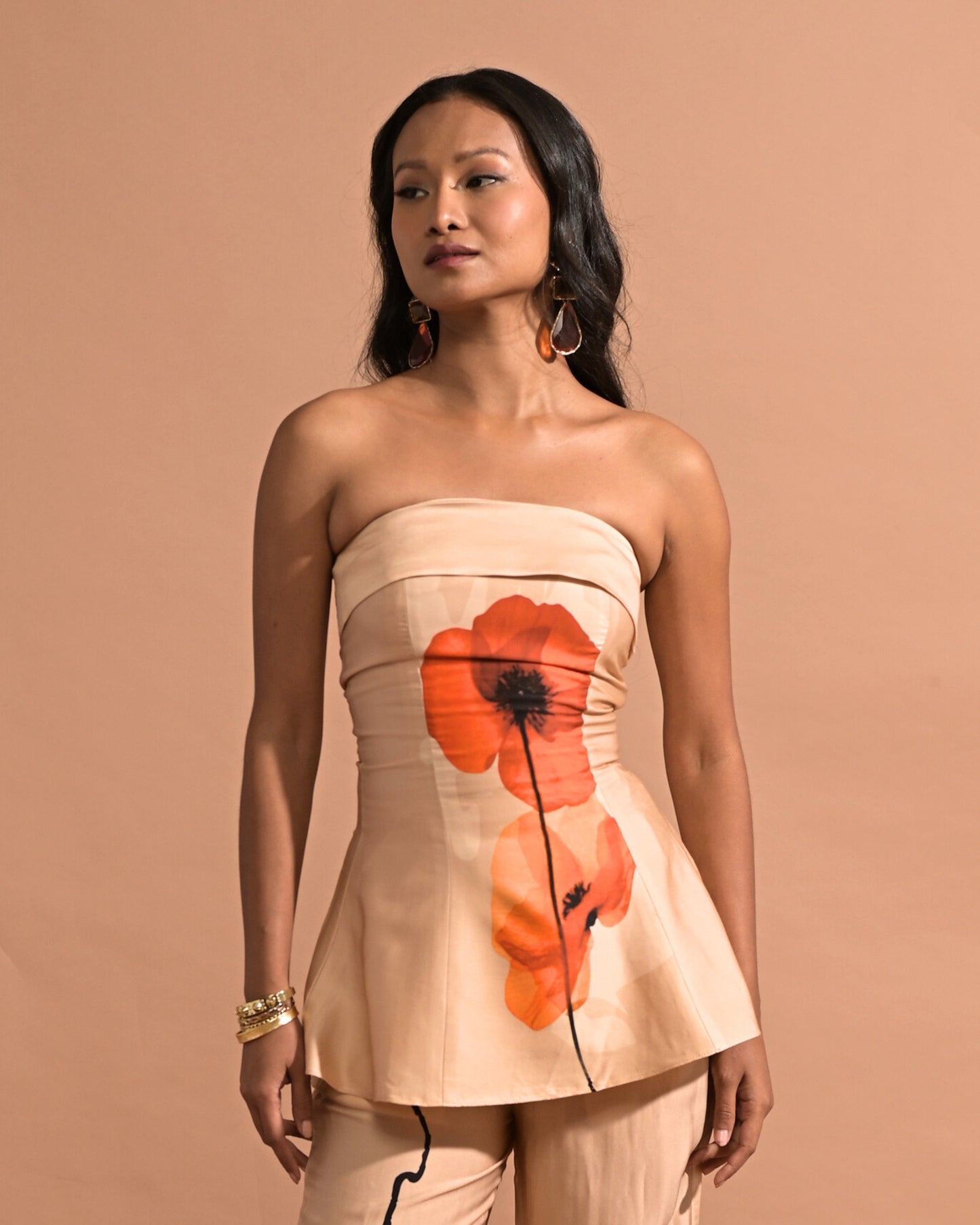 Marina Tube Top Beige