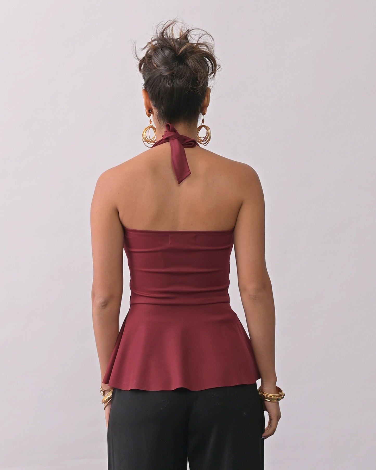 Bae Burgundy Top