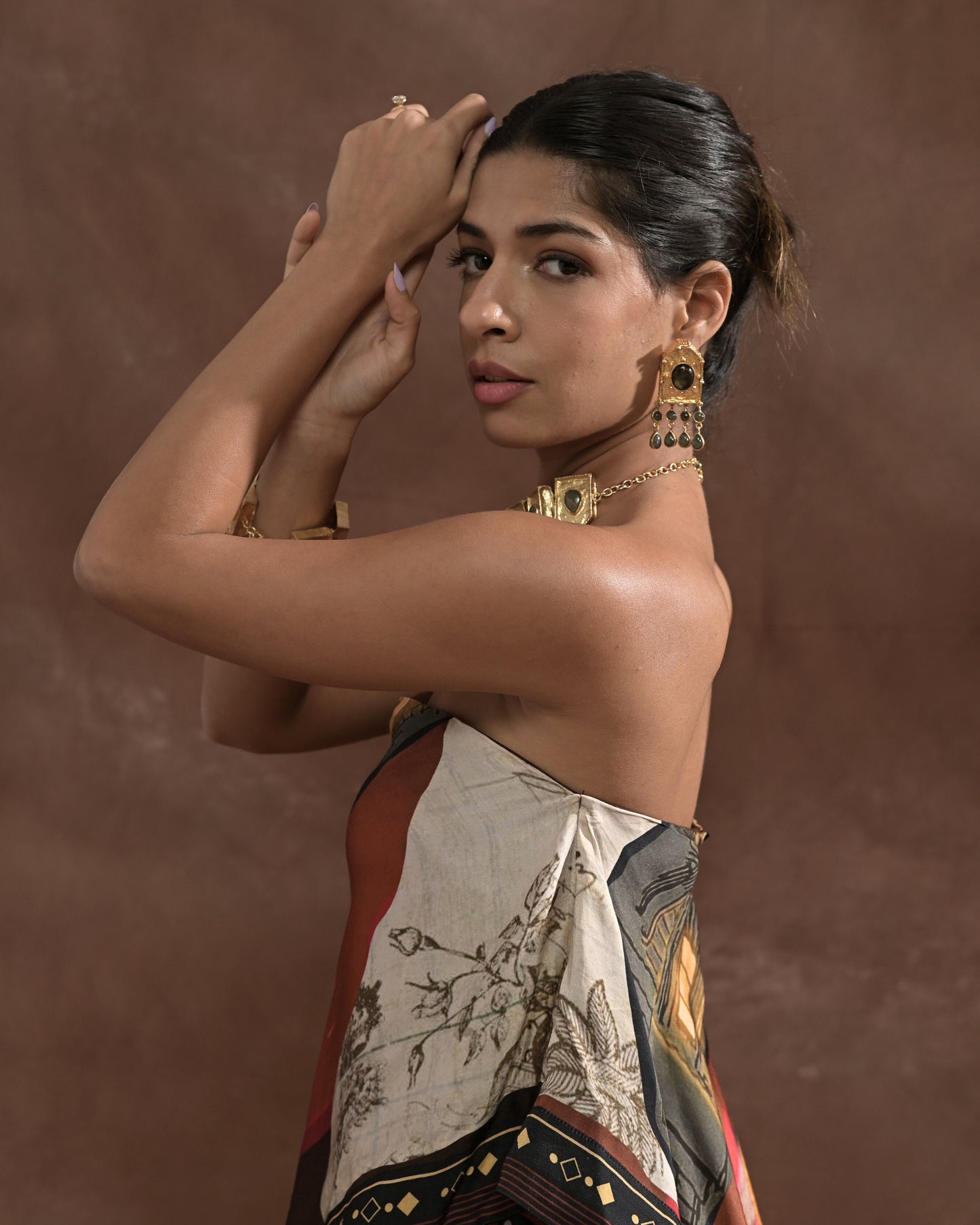 Valentina Printed Top