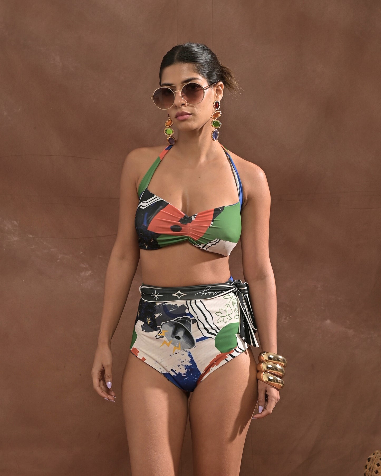 Aiko Bikini Crop Top