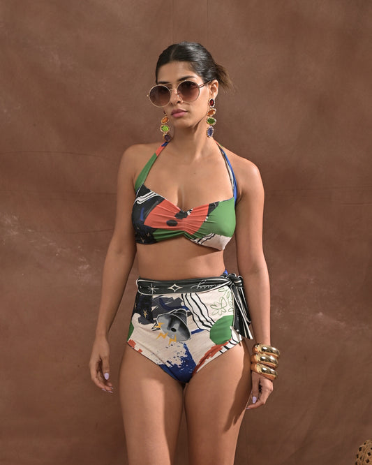 Aiko Bikini Crop Top
