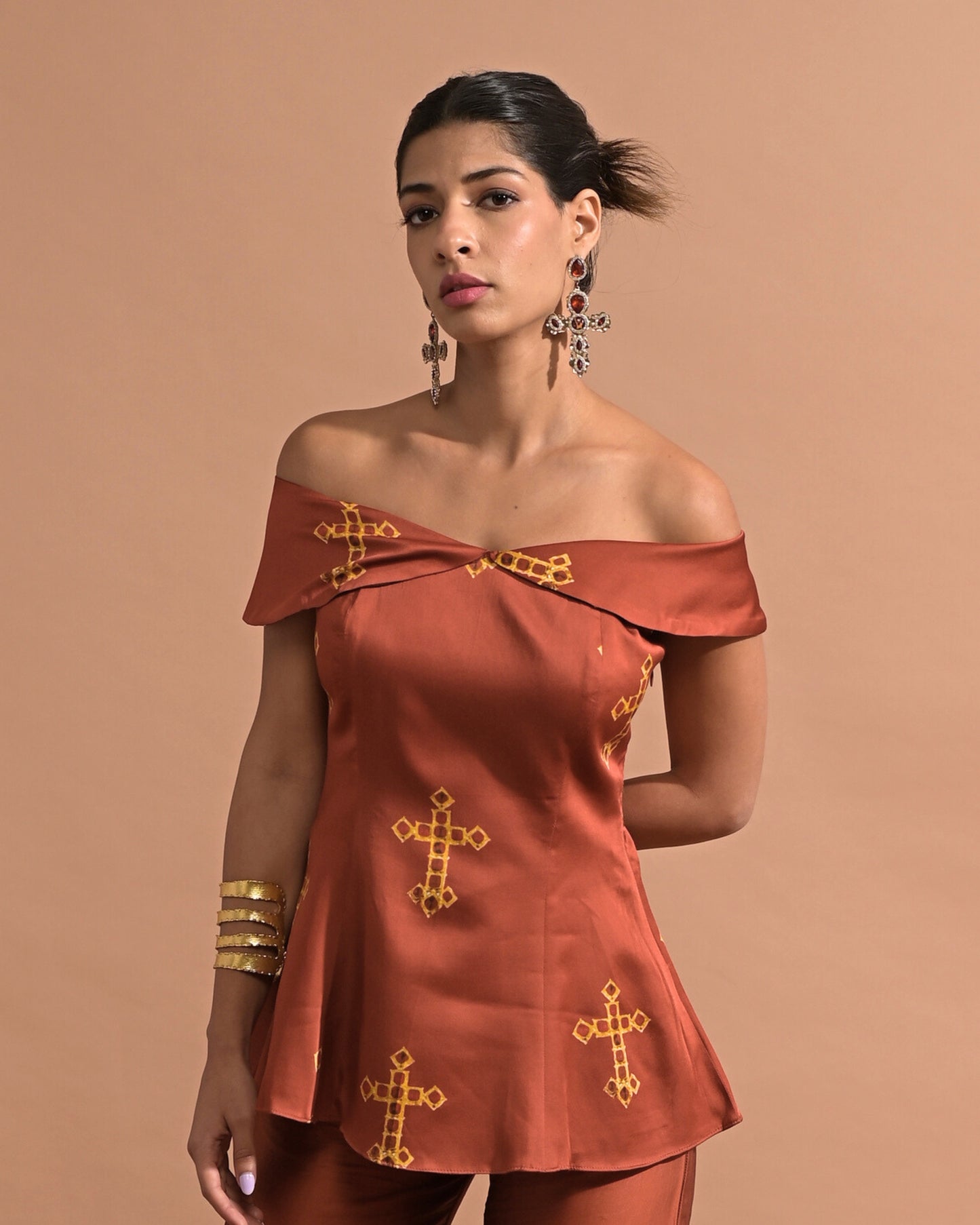 Lilith Printed Top