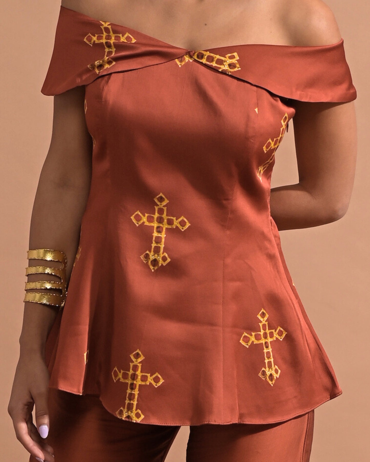 Lilith Printed Top