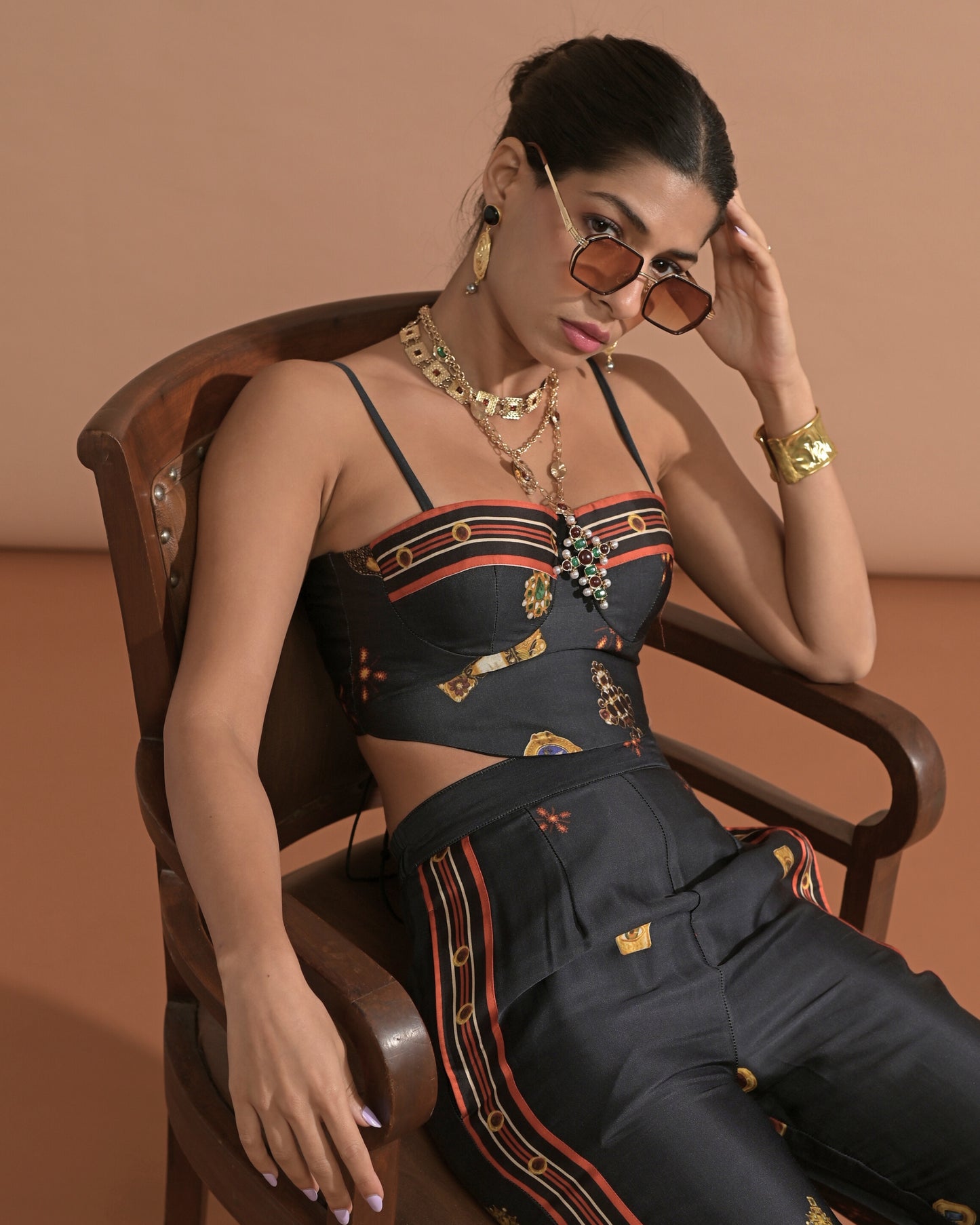 Elizabeth Printed Corset