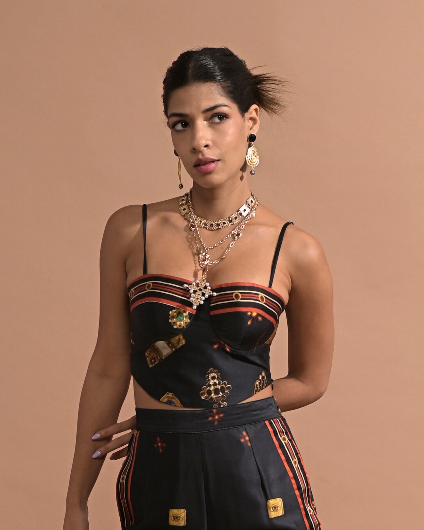 Elizabeth Printed Corset