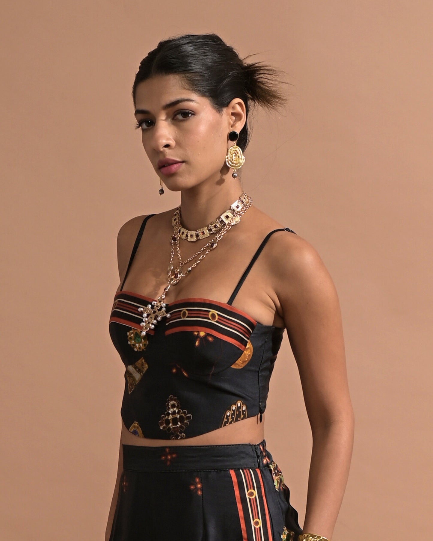 Elizabeth Printed Corset