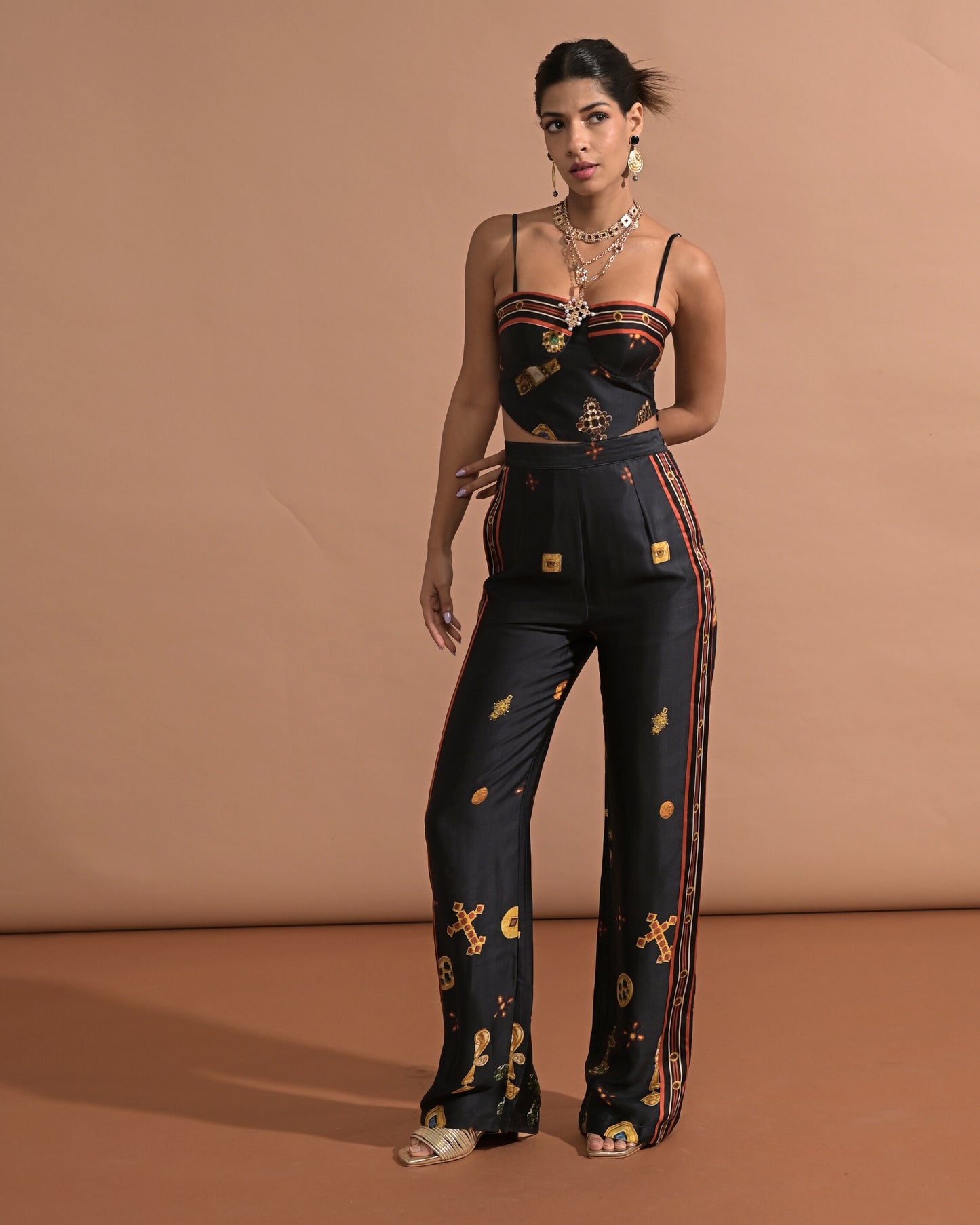 Elizabeth Printed Pant