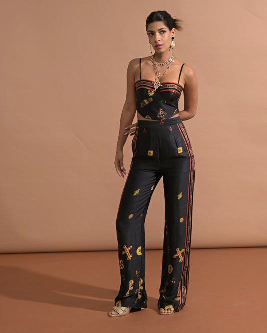 Elizabeth Printed Pant