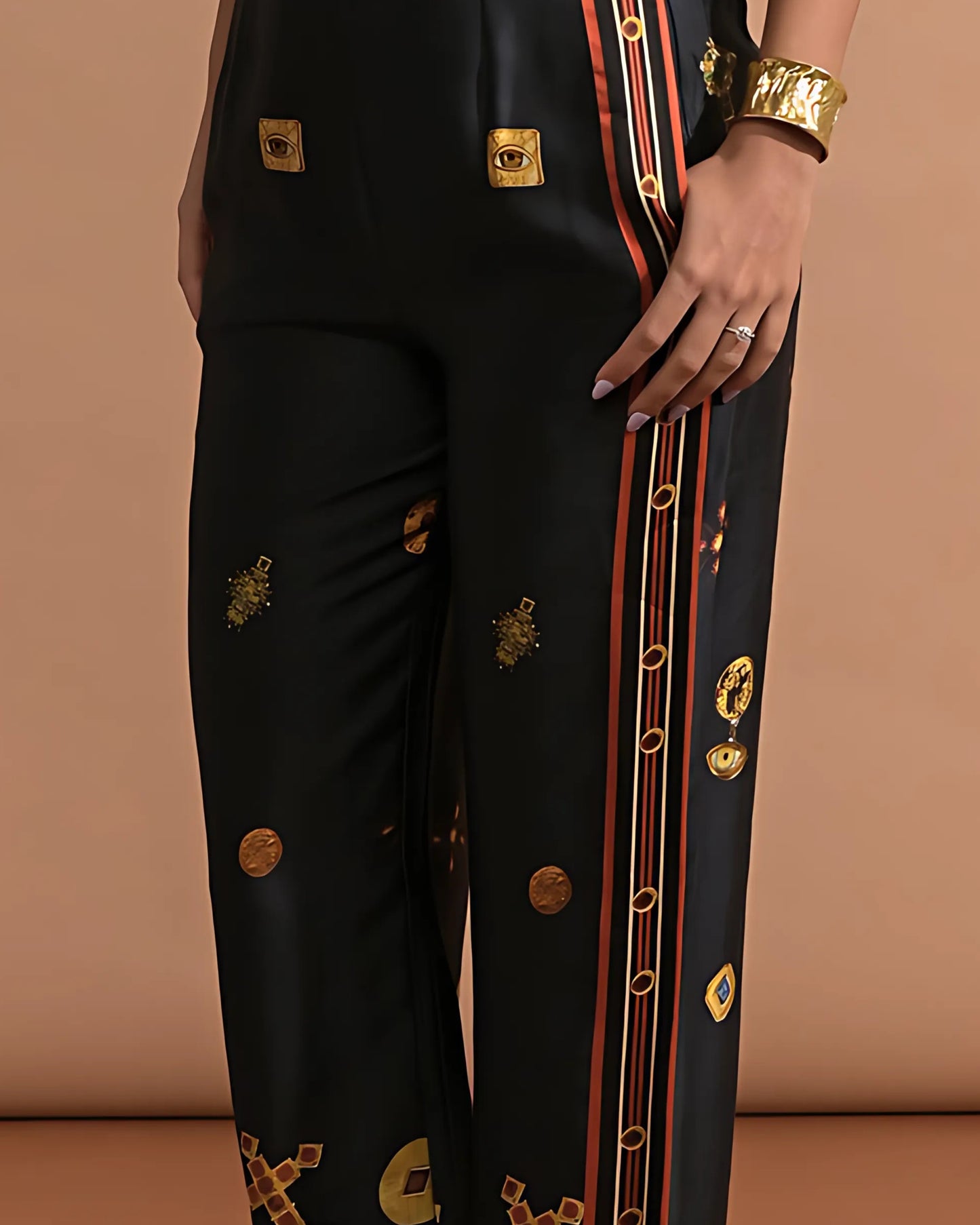 Elizabeth Printed Pant