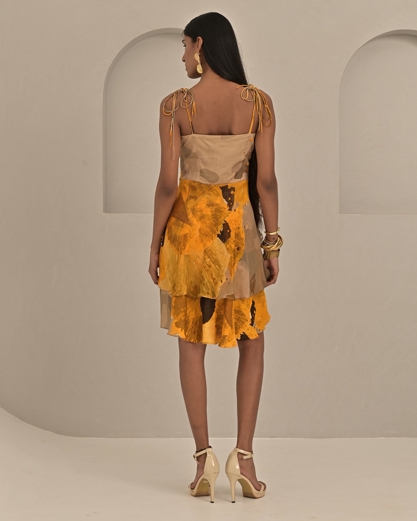 Ambros Yellow Dress
