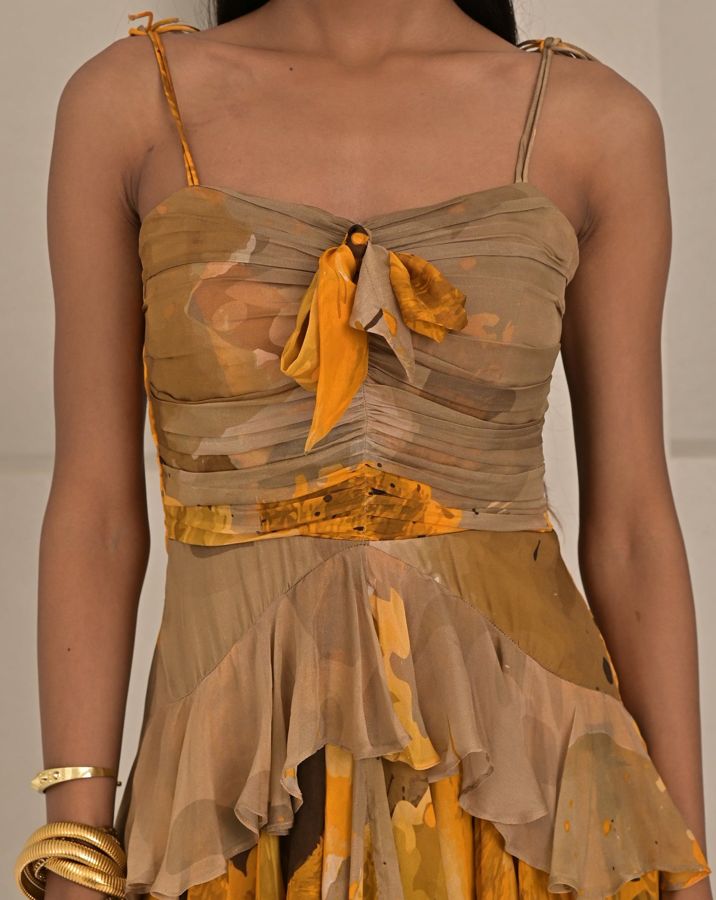 Ambros Yellow Dress