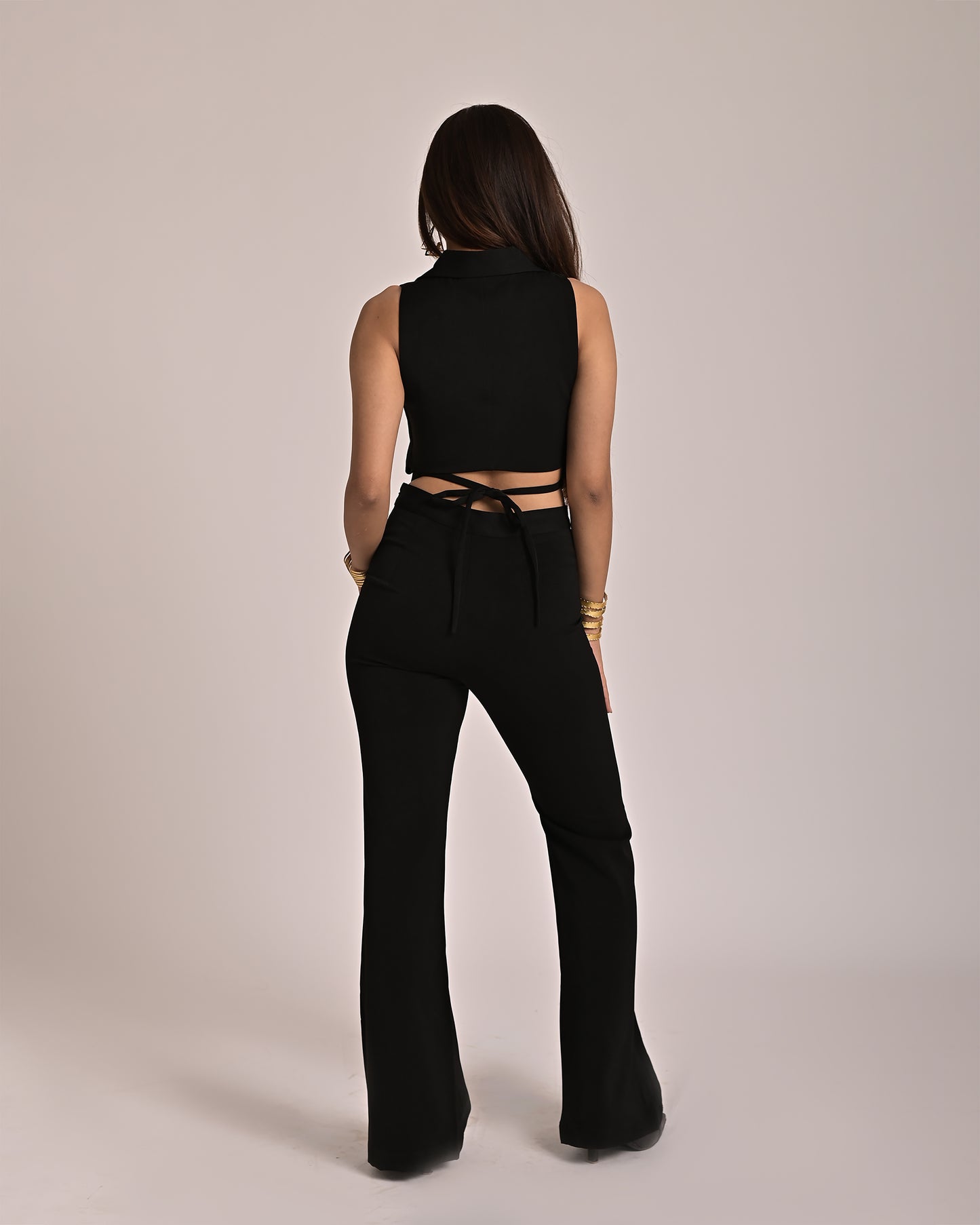 Gabby Black Waistcoat