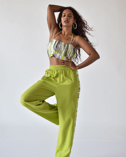 Martina Green Pants