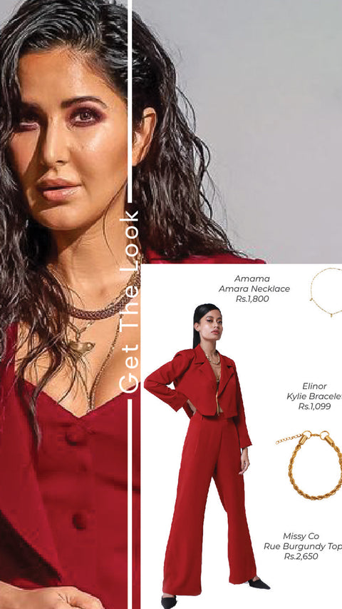 Rue Burgundy Cropped Blazer