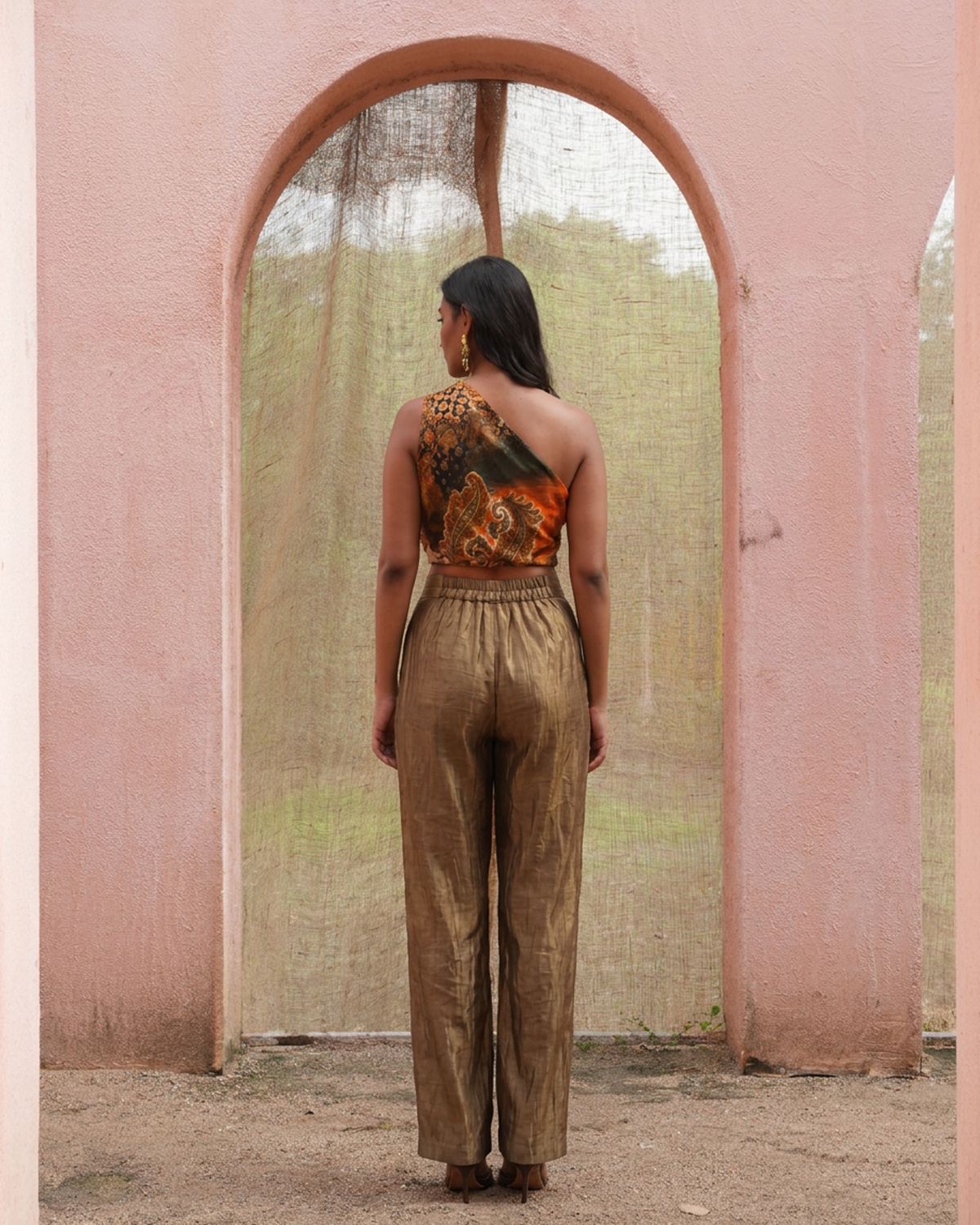 Legacy Crop & Inaya Gold Pant Co-ord