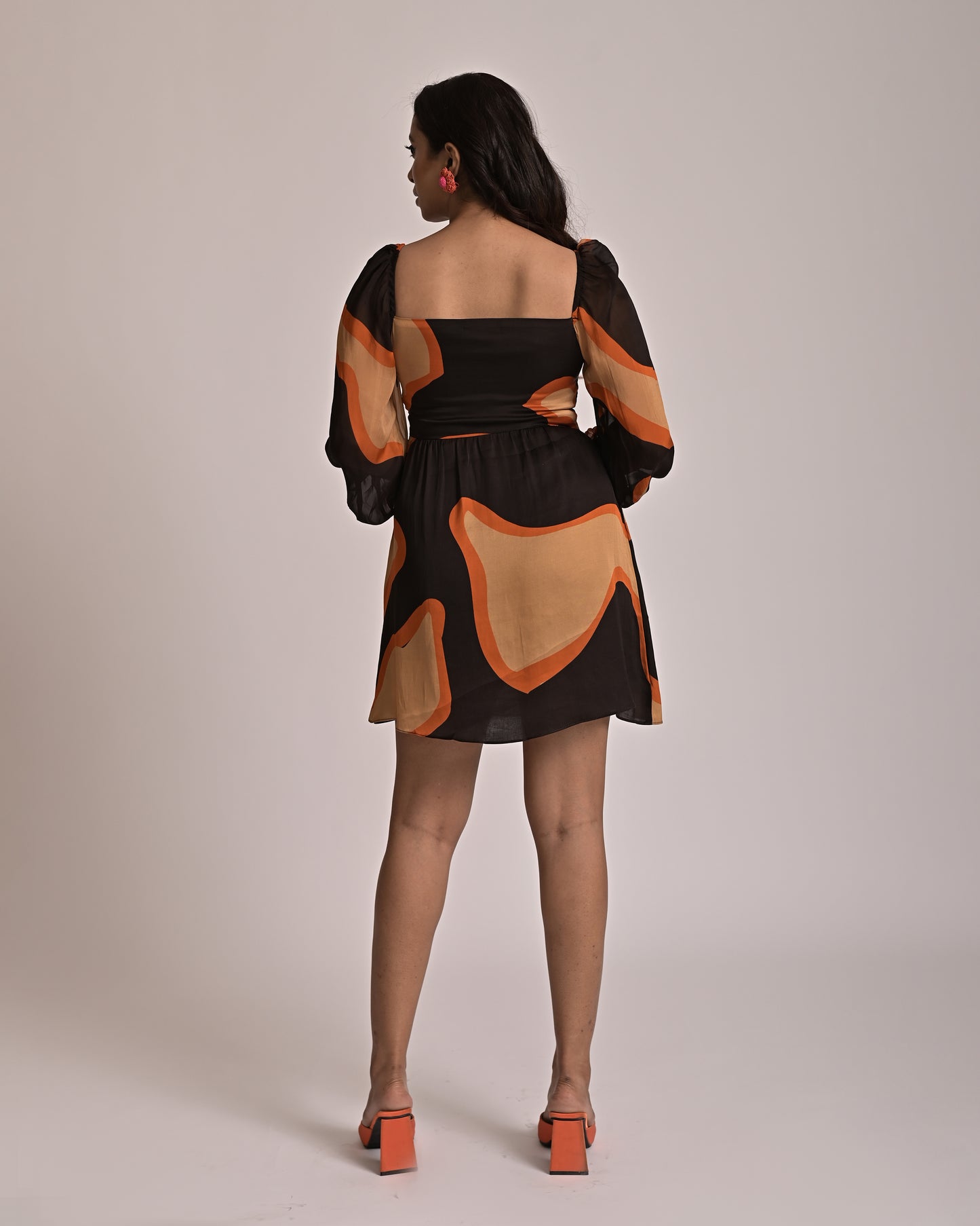 Orange Pop Dress