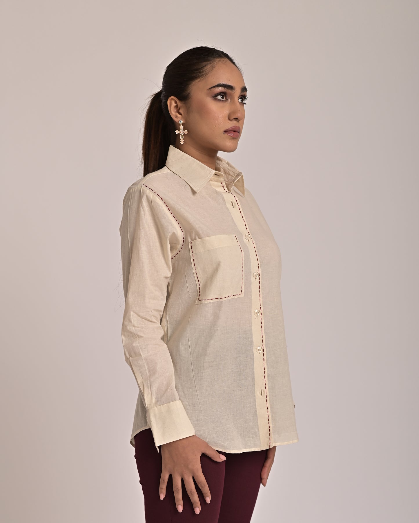 Moana Embroidered Shirt
