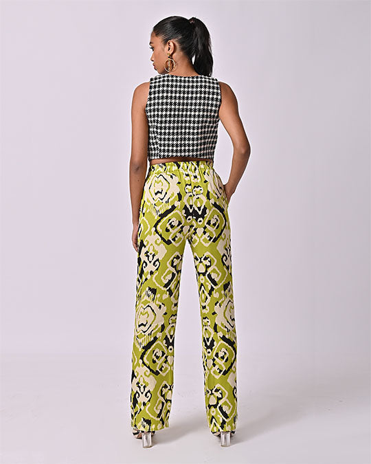 Ayna Houndstooth Waistcoat