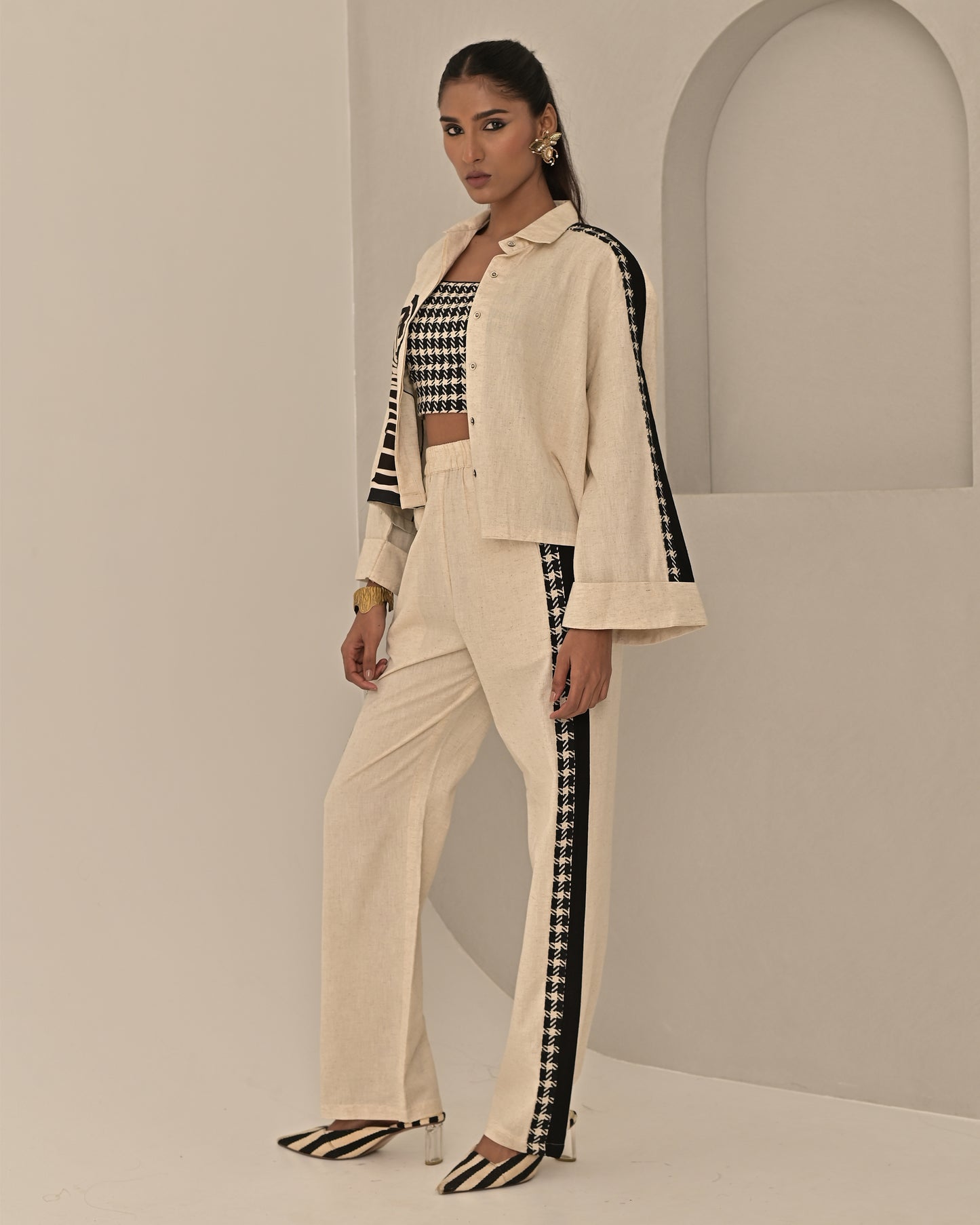 Cream Marty Co-ord Set