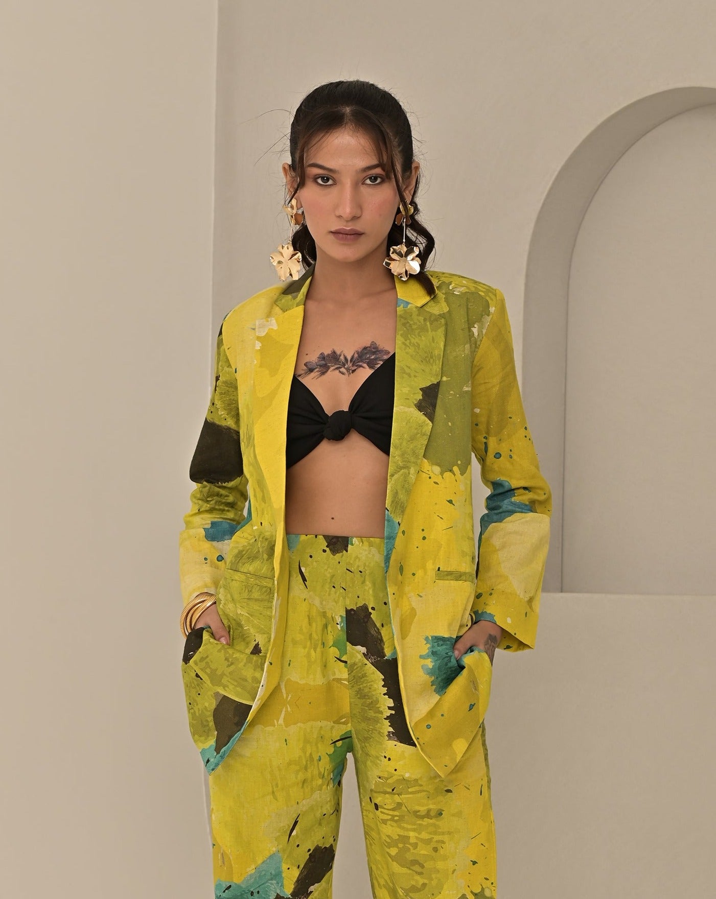 Esme Printed Blazer