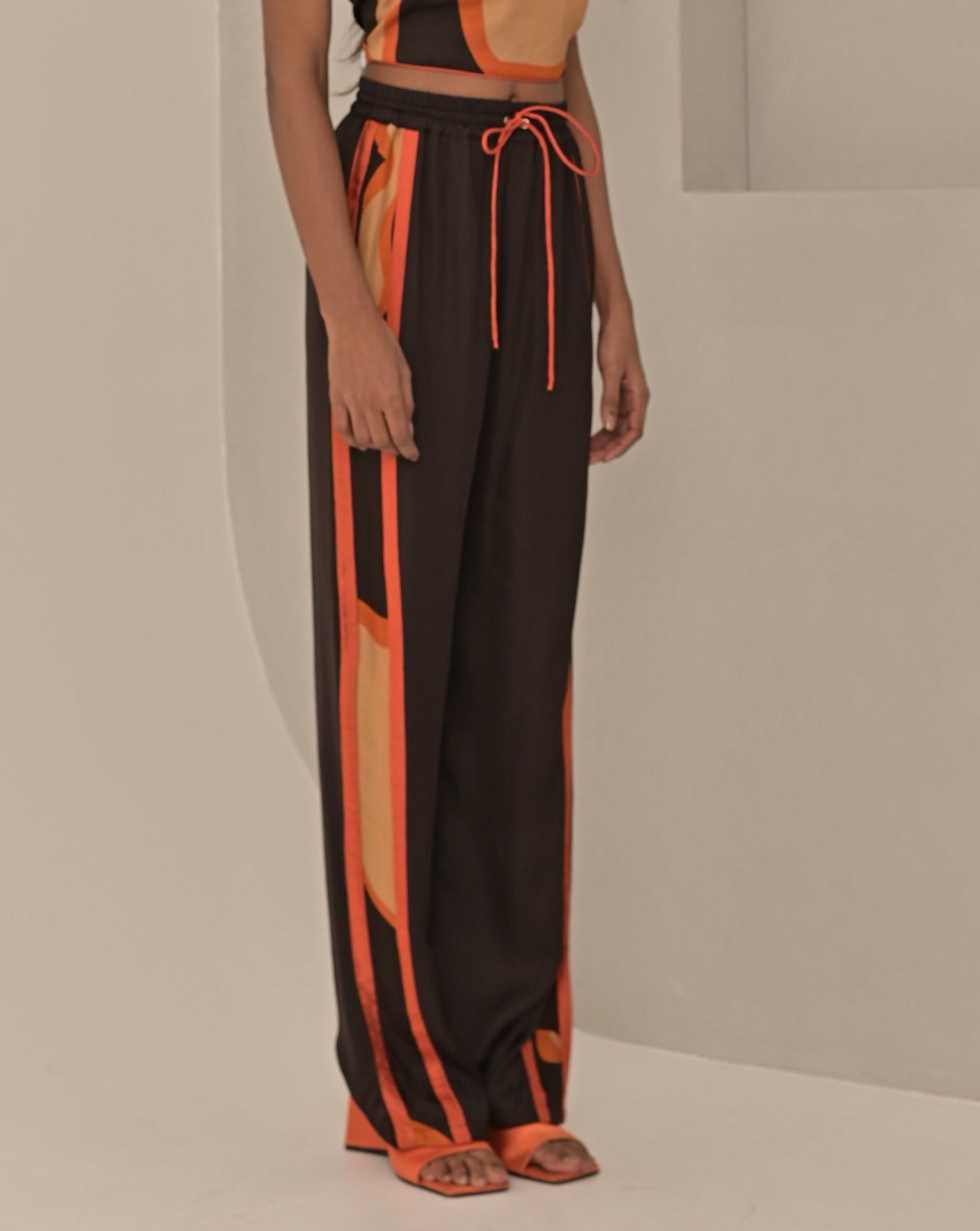 Orange Pop Pants