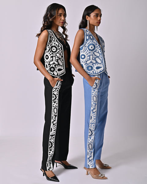 Remi Black Staright Pants