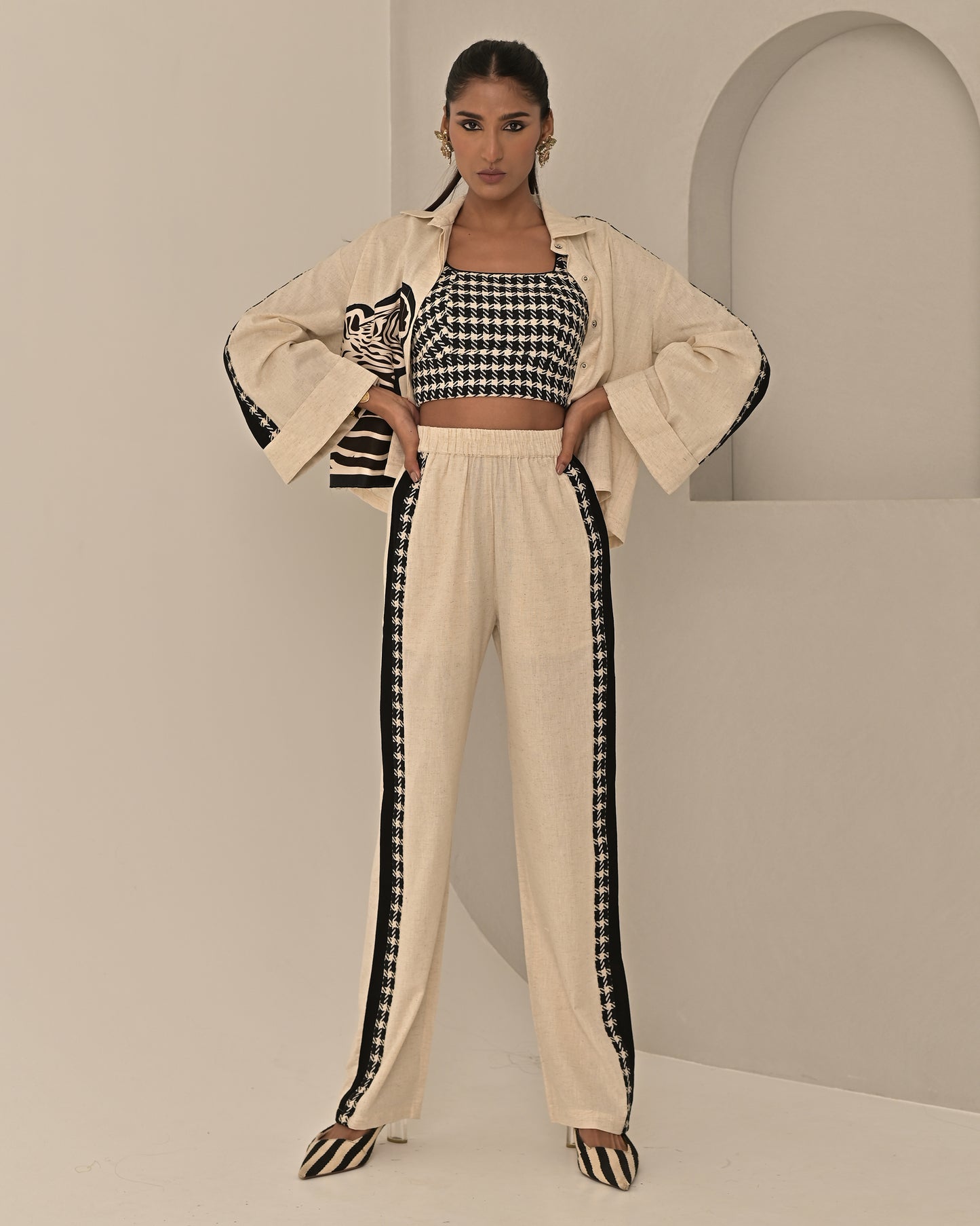 Cream Marty Co-ord Set
