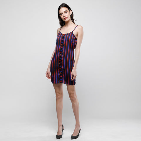 Neon Stripes Lola Dress
