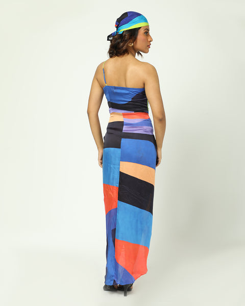 Lizzy High Low Wrap Dress