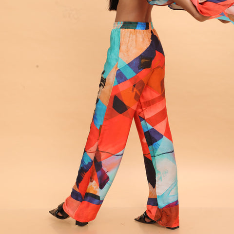 Lamp Pant - Abstract Print