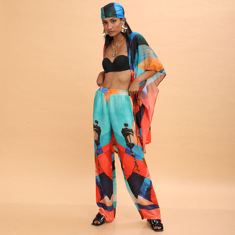 Lamp Pant - Abstract Print