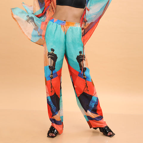 Lamp Pant - Abstract Print