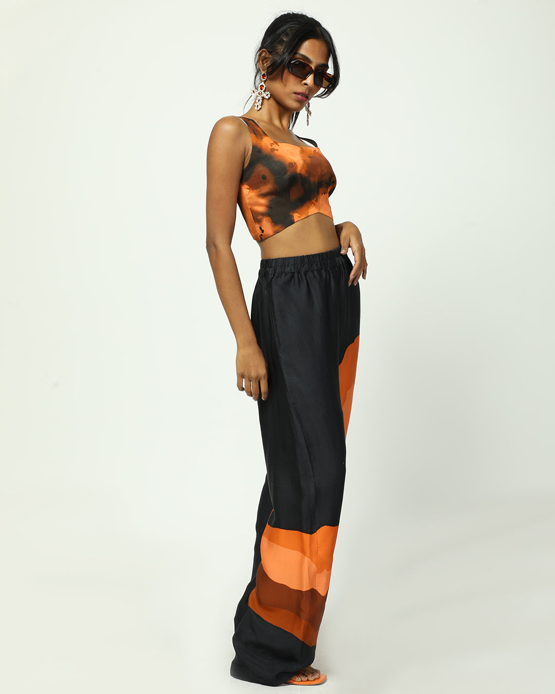 Black Drip Pants