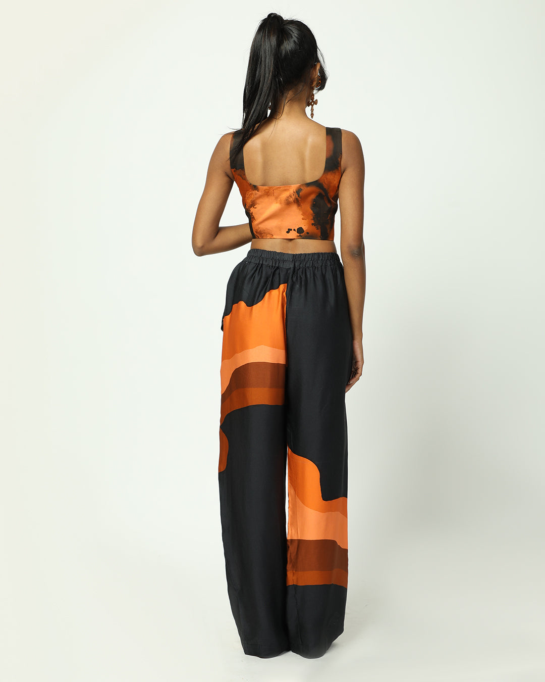 Black Drip Pants