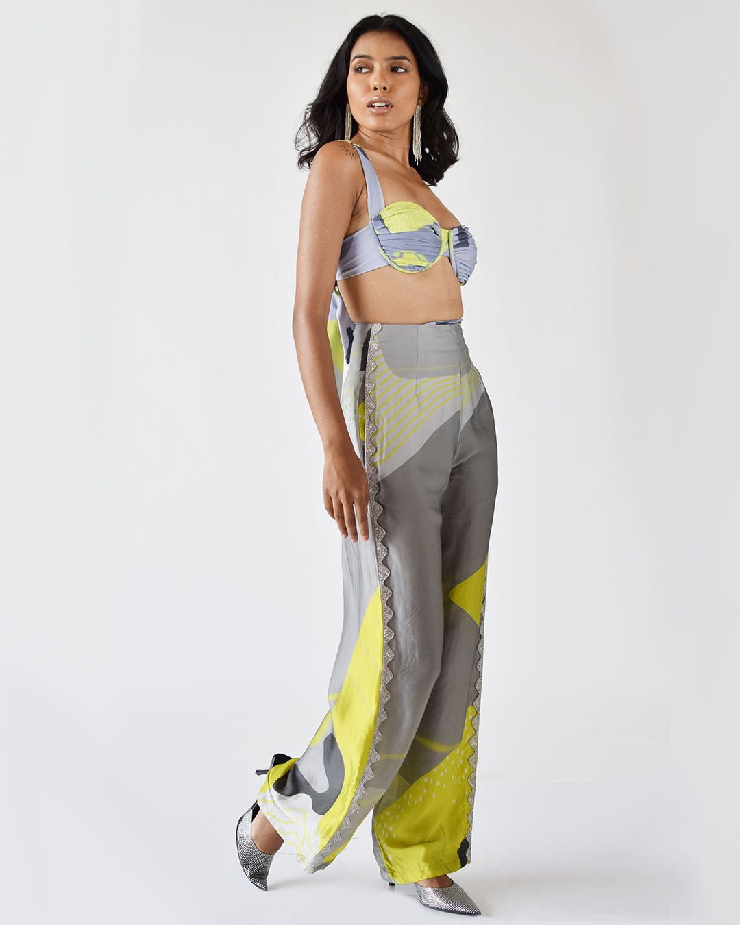 Grey Ivy Straight Pants