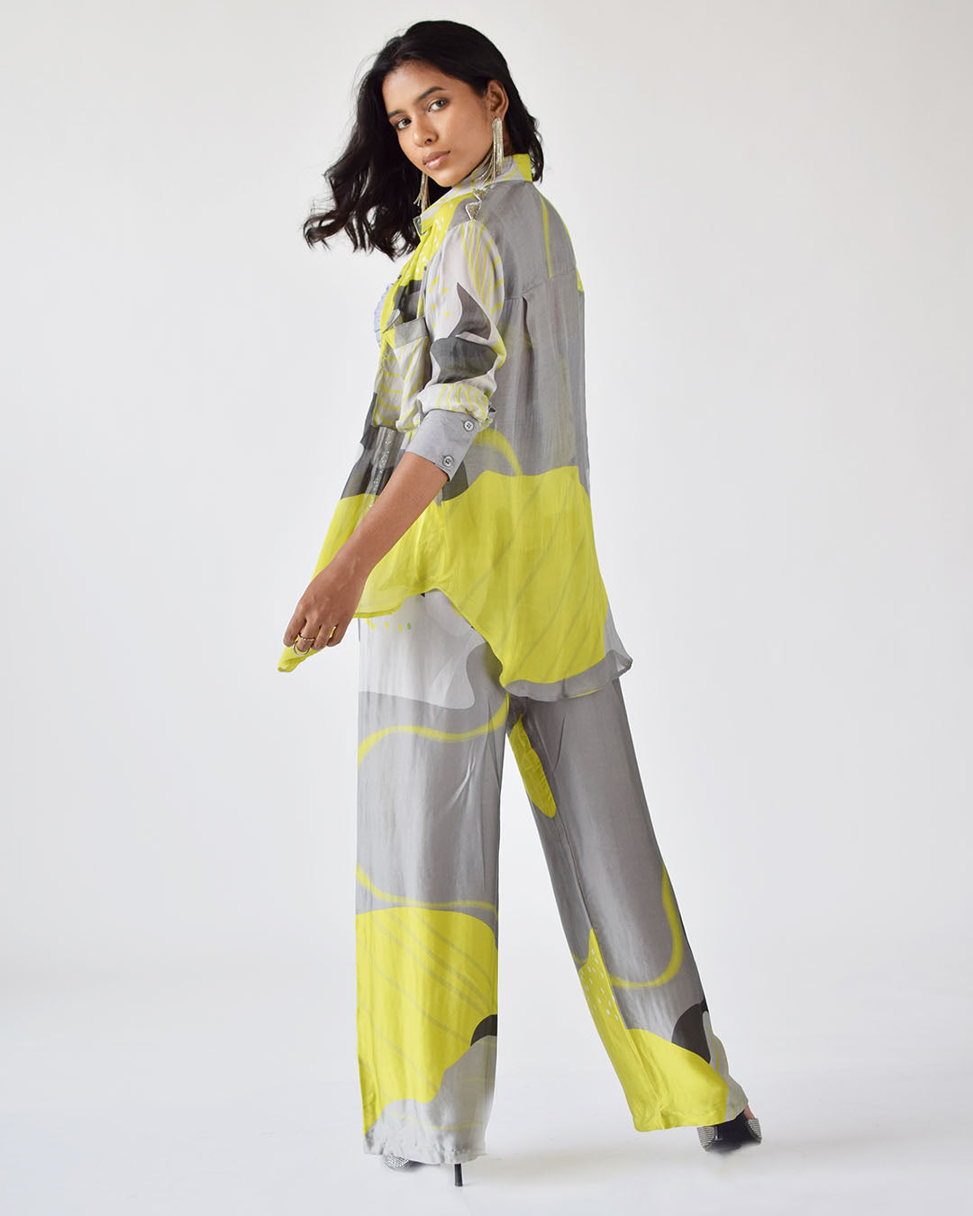 Grey Ivy Straight Pants